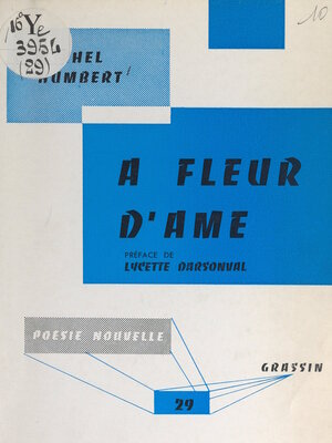 cover image of À fleur d'âme